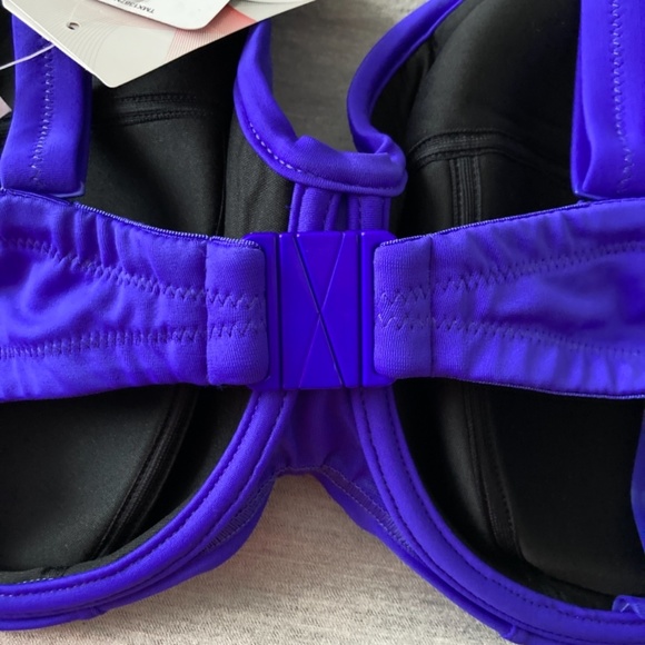 NWT ELOMI Essentials Bandeau Bikini Top - 36H - Picture 5 of 10